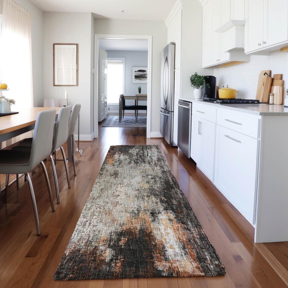 Dalyn Rug Company Boca BO10 Gray 2&#39;3&quot; x 7&#39;6&quot; Runner, , large