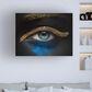 Timberlake Macro Beauty 35" x 47" Canvas Art in Black/Grey/Blue, , large