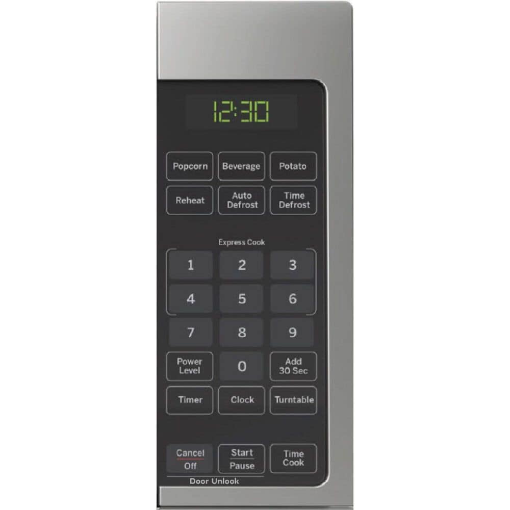 GE Appliances 0.7 Cu.Ft. Countertop Microwave Oven with Optional Hanging Kit in Stainless Steel, , large
