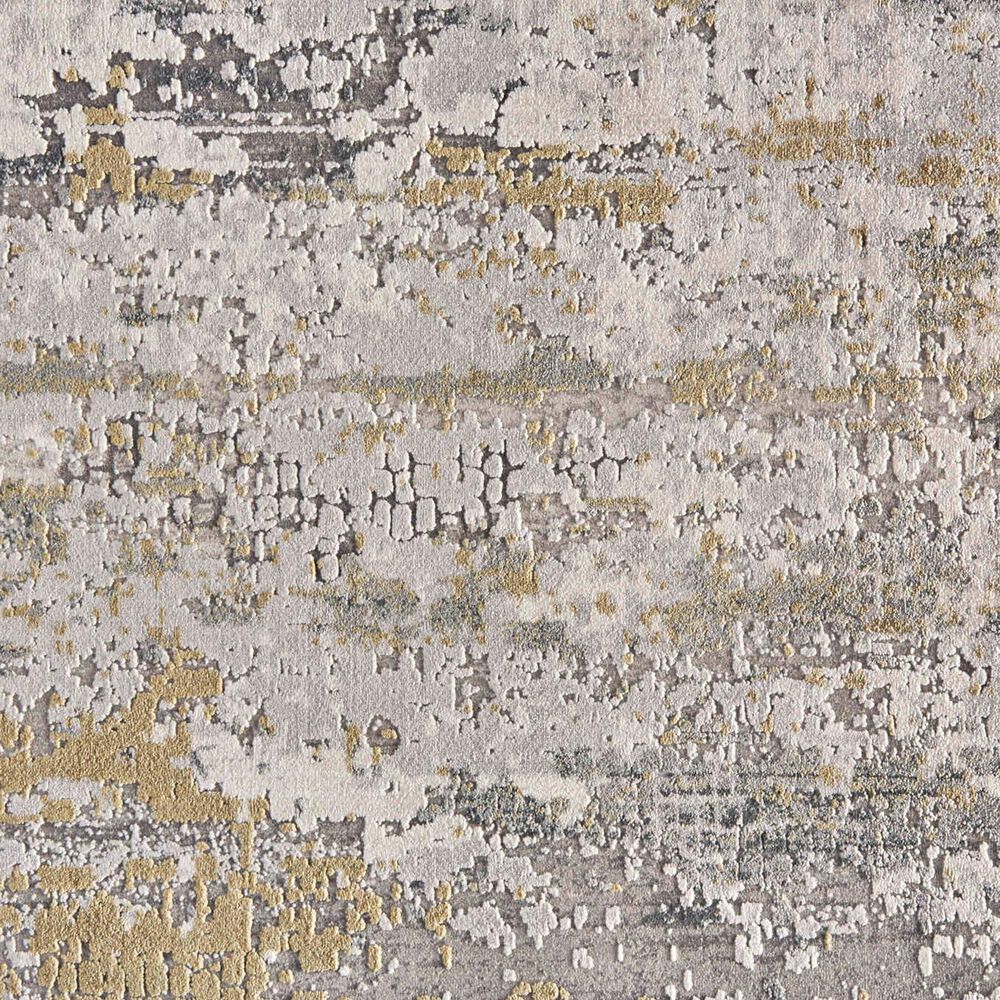 Feizy Cadiz 3&#39;1&quot; x 5&#39; Ivory and Gray Area Rug, , large