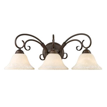 Golden Lighting Homestead 3-Light Bath Vanity in Rubbed Bronze, , large