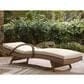 Ashley Laguna Heights Patio Chaise Lounge with Cushion in Beige, , large
