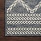 Loloi II Rainier RAI-05 2"3" x 7"7" Denim and Ivory Indoor/Outdoor Area Performance Rug, , large
