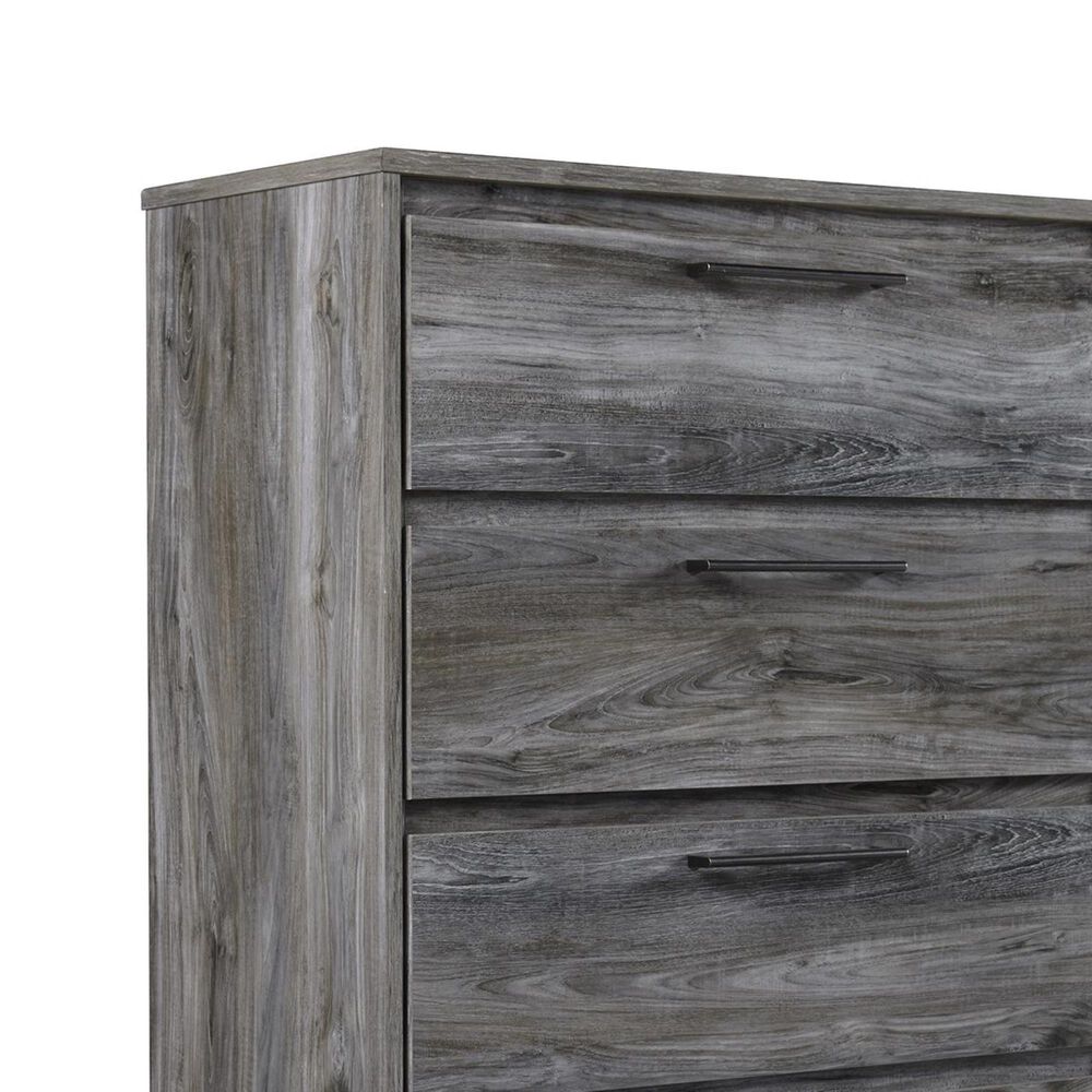 Signature Design by Ashley Baystorm 5 Drawer Chest in Smoke Gray, , large