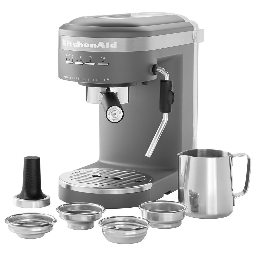 KitchenAid Espresso Machine and Burr Grinder Set in Milkshake + Reviews