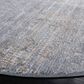 Safavieh Webster WBS330G 6"7" Round Grey and Beige Area Rug, , large