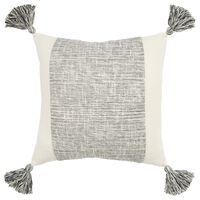 Filled Pillow in Light Gray