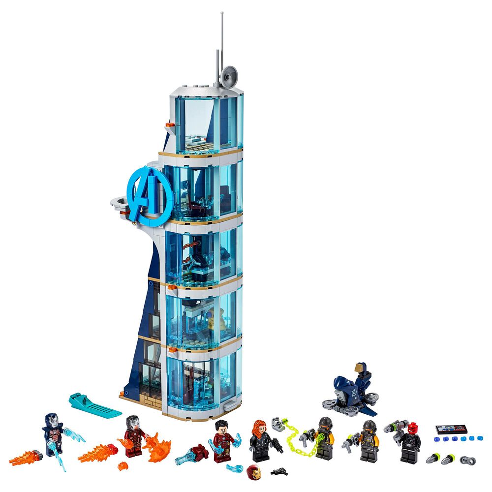LEGO Marvel Avengers Tower Battle Building Set, , large
