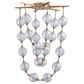 Golden Lighting Pearla 28" LED Pendant in Brushed Champagne Bronze, , large