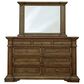 Millenium Frantanna 4 Piece California King Panel Bedroom Set in Brown, , large