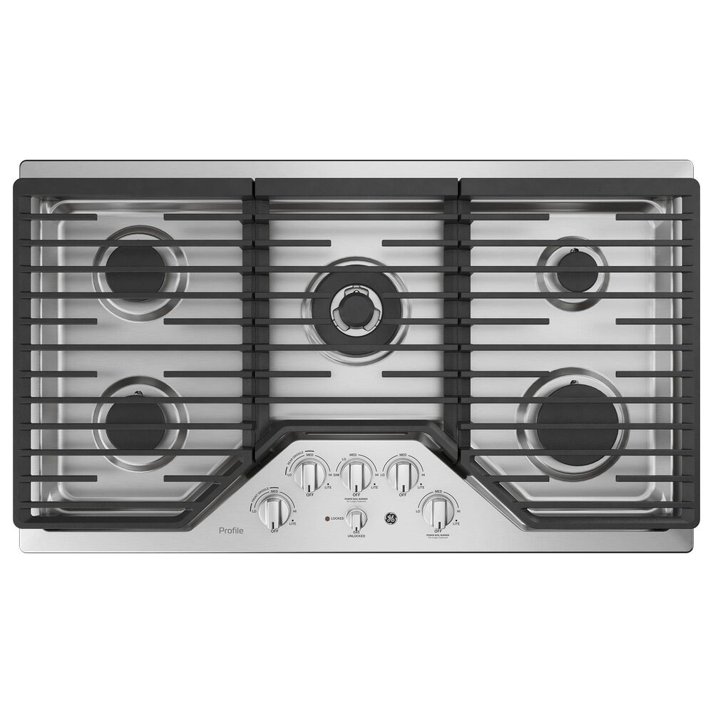 GE Profile 2-Piece Kitchen Package with 30&quot; Built-In Single Wall Oven and 36&quot; Gas Cooktop in Stainless Steel, , large
