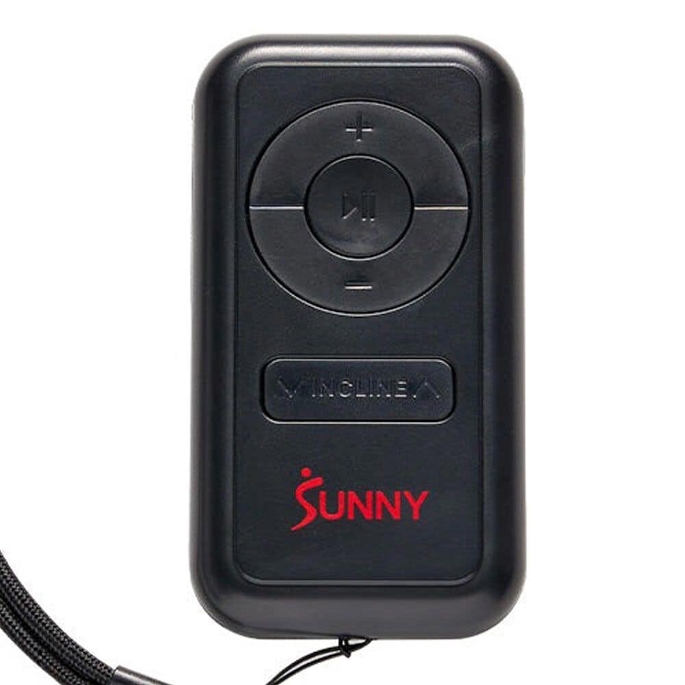 Sunny Health &amp; Fitness Sleek Stride Smart Compact Treadmill in Black, , large