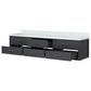 Lexora Home Castor 80" Double Bathroom Vanity in Black with 2 cm White Cultured Marble Top and Rectangular Sinks, , large