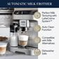 DeLonghi Magnifica Plus 60 Oz Automatic Espresso Machine in Silver Black, , large