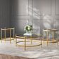 Ashley Pearlox 3-Piece Occasional Table Set in Gold, , large