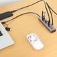 Manhattan 7-Port USB 3.0 Type-C/Type-A Combo Hub 3+4 in Space Gray, , large