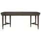Universal Furniture Montclair Cocoa Dining Table in Medium Brown and Smoked Gold, , large