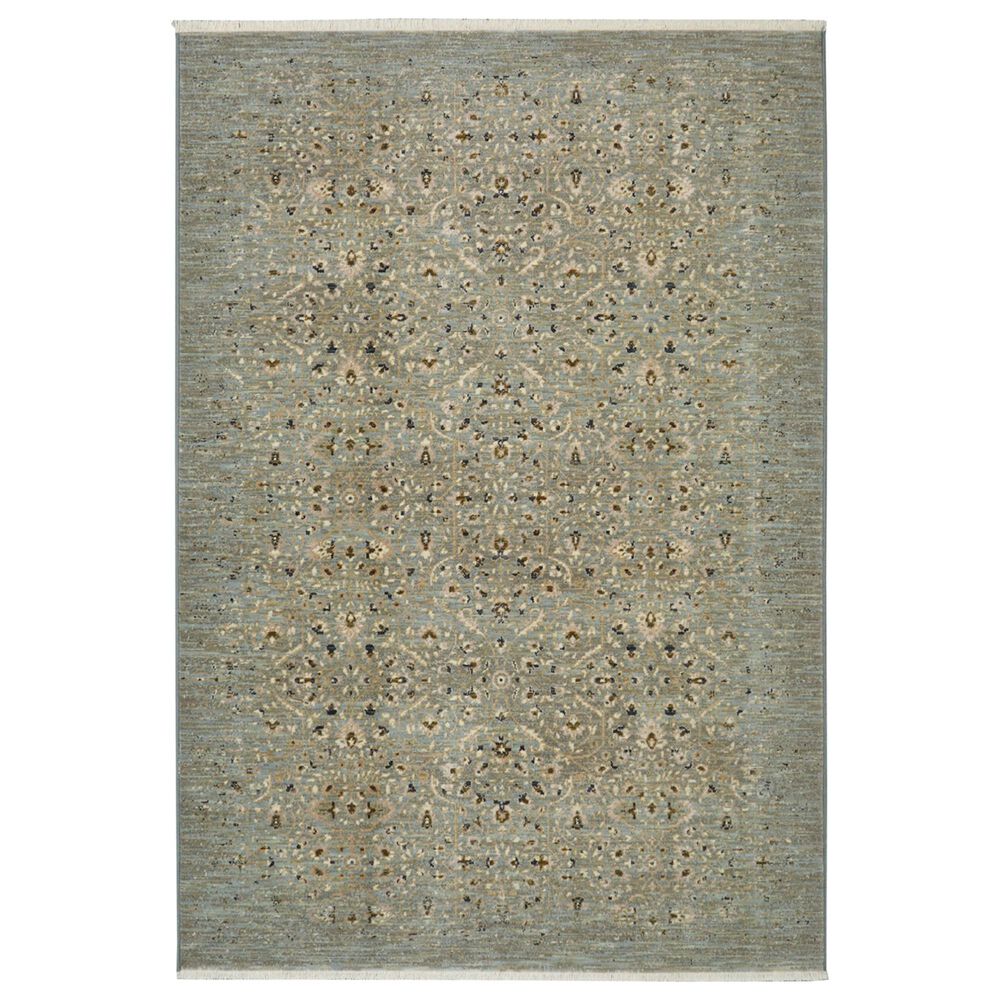 Karastan Titanium Andeols 39400-16003 9'4" x 12'9" Seaglass Area Rug, , large