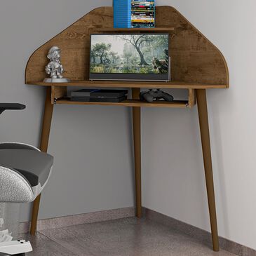 Dayton Bradley Corner Desk in Rustic Brown, , large