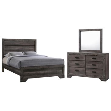 Mayberry Hill Nathan 3-Piece Full Bedroom Set in Gray Oak, , large