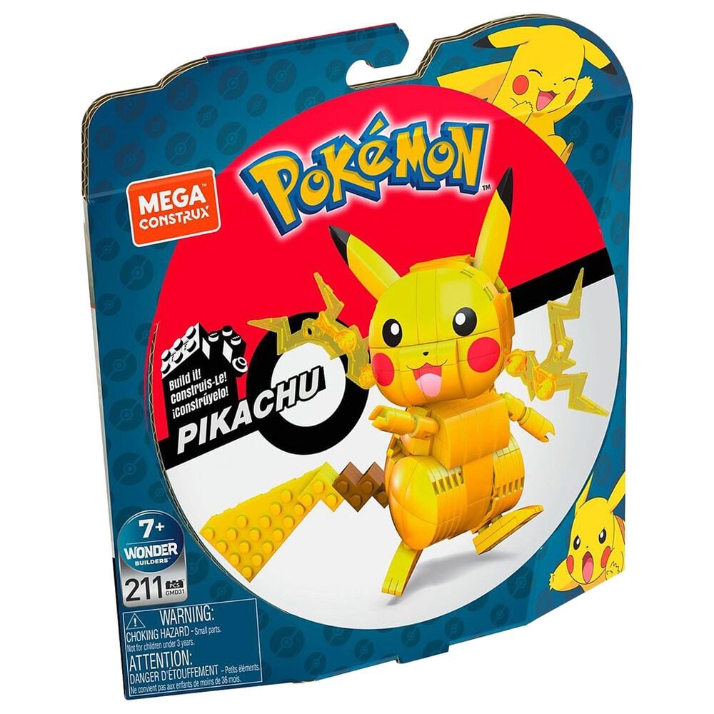 Mega Construx Mega Construx Pokemon Pikachu Building Set, , large