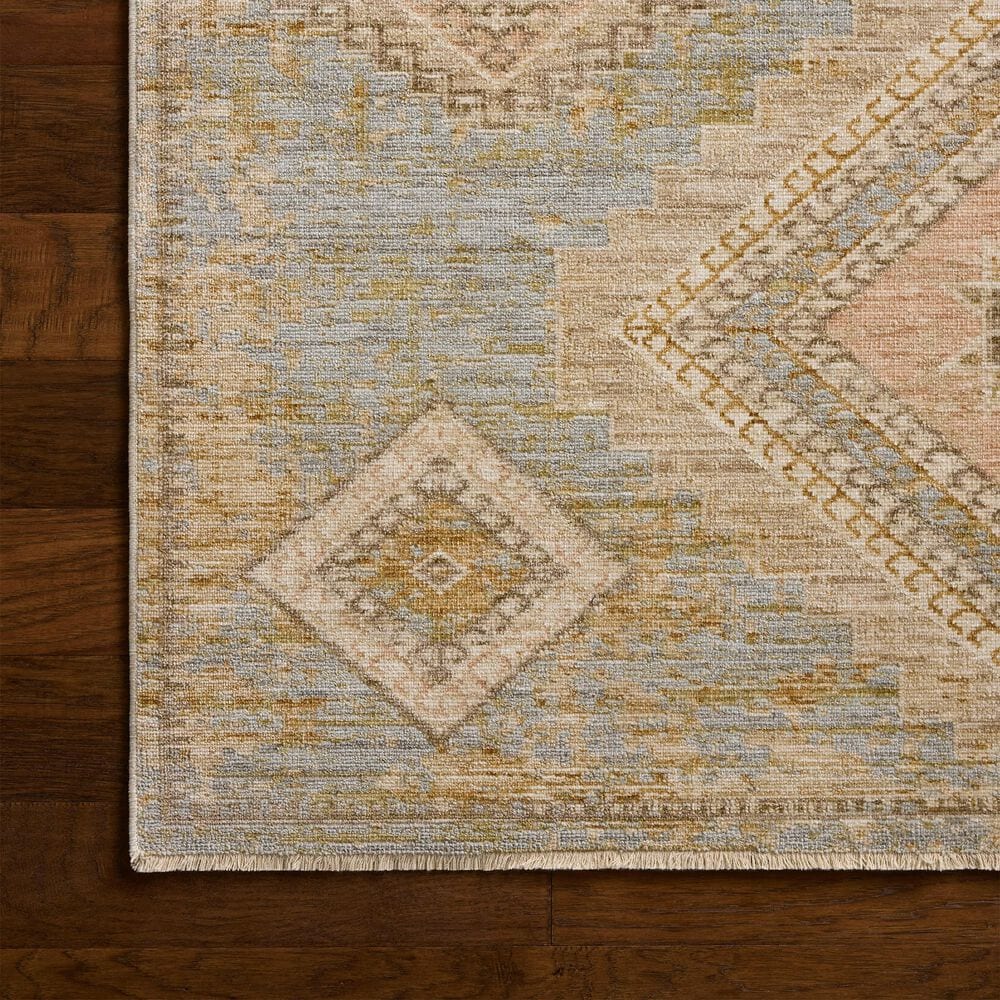 Loloi Elora Sky and Multicolor 5' x 7'6" Area Rug, , large