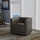 Emerald Home Furnishings Whirlaway Swivel Accent Chair in Durango, , large
