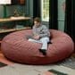 Jaxx Cocoon 6" Oversized Bean Bag Chair in Mauve, , large