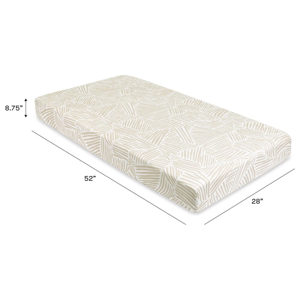 New Haus Crib Sheet in Olive Branches, , large