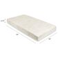 New Haus Crib Sheet in Olive Branches, , large