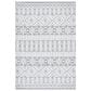 Safavieh Cabana CBN654A 4"5" x 6"5" Ivory and Grey Area Performance Rug, , large