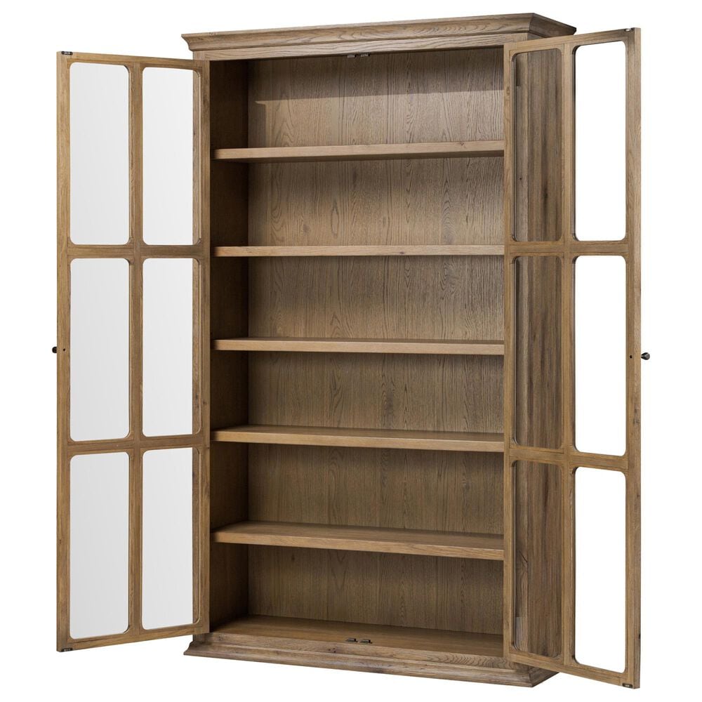 Four Hands Dawes 2-Door Cabinet in Weathered Oak, , large