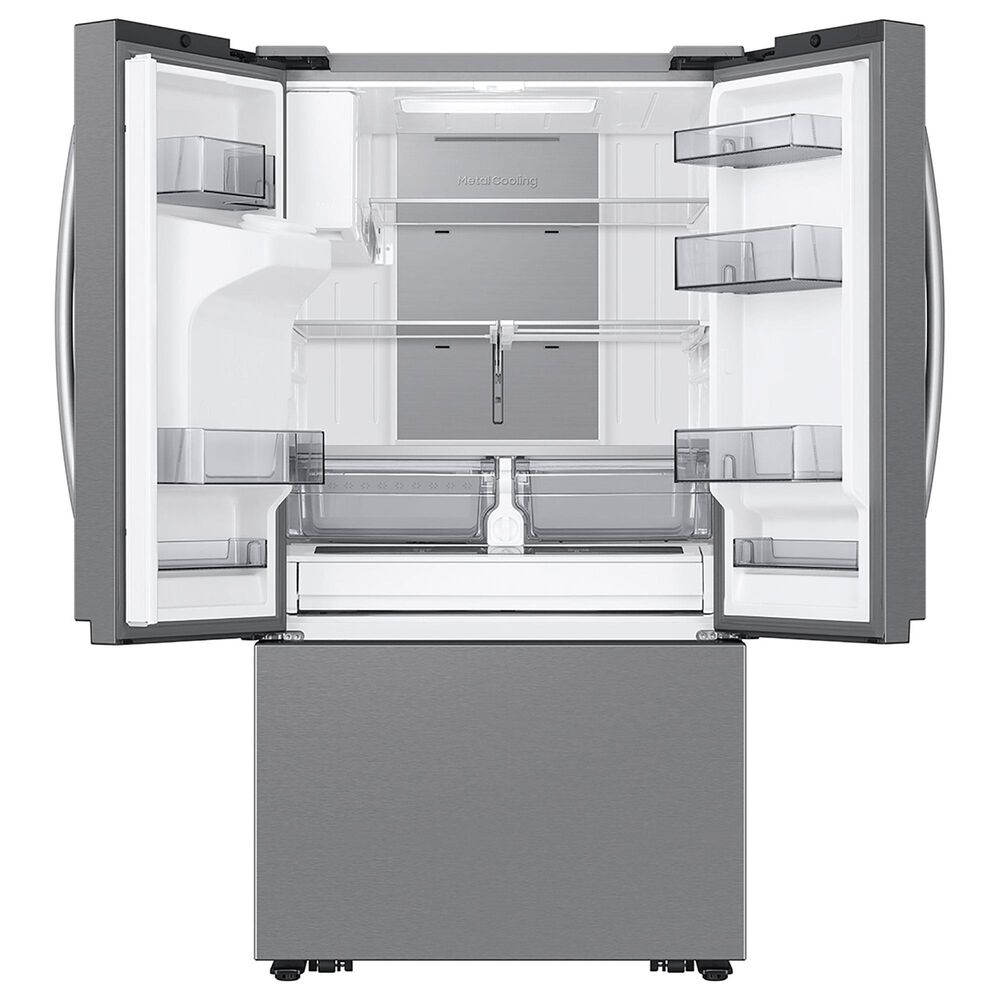 Samsung 30 Cu. Ft. 3-Door French Door Refrigerator with Family Hub in Stainless Steel, , large