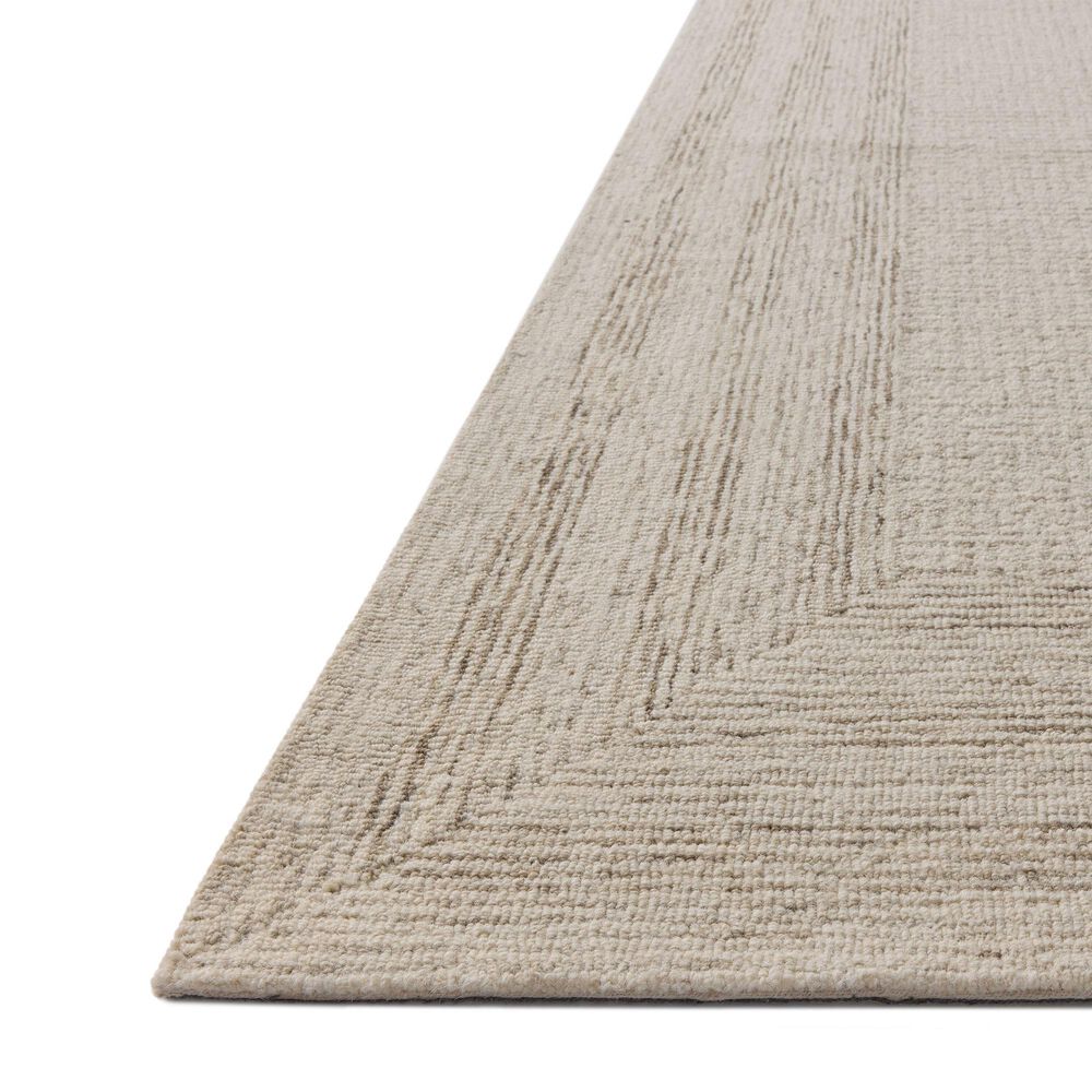 Amber Lewis x Loloi Windsor 2&#39;3&quot; x 3&#39;9&quot; Ivory and Stone Area Rug, , large