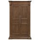 Hooker Furniture Driftwood 2-Door Wardrobe in Worn Saddle, , large