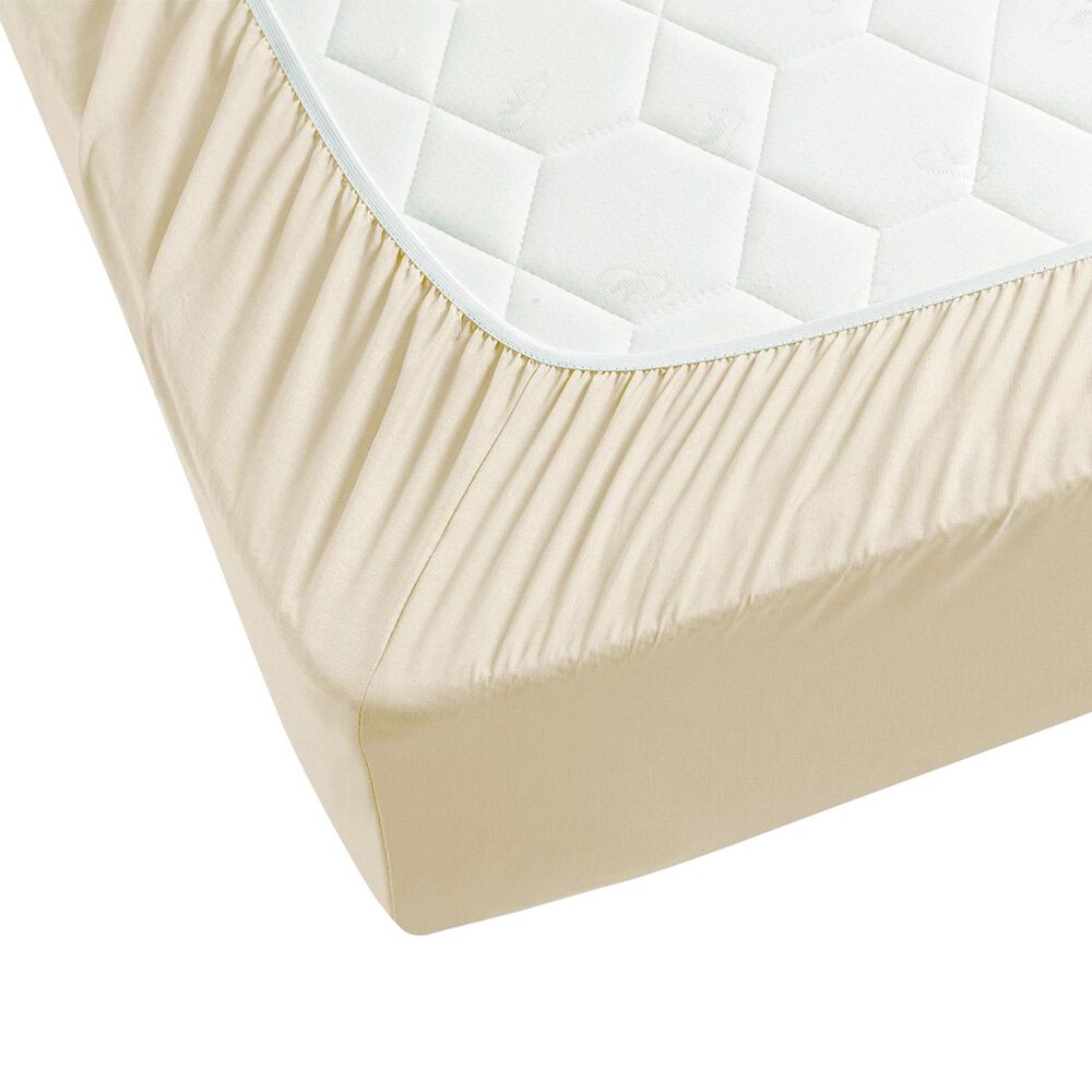 Sanders Collection Premium Bamboo 4-Piece Queen Sheet Set in Cream, , large