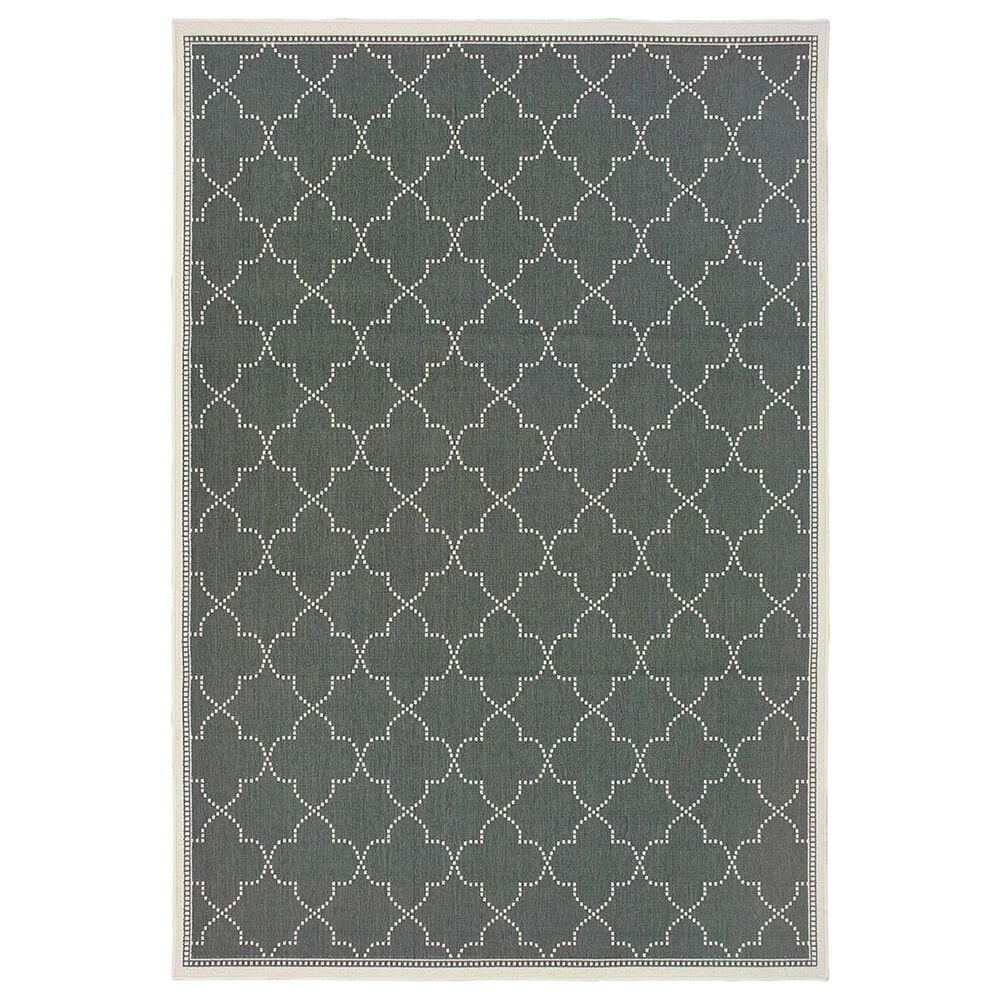 Oriental Weavers Marina 6025L 2"5" x 4"5" Grey and Ivory Area Rug, , large