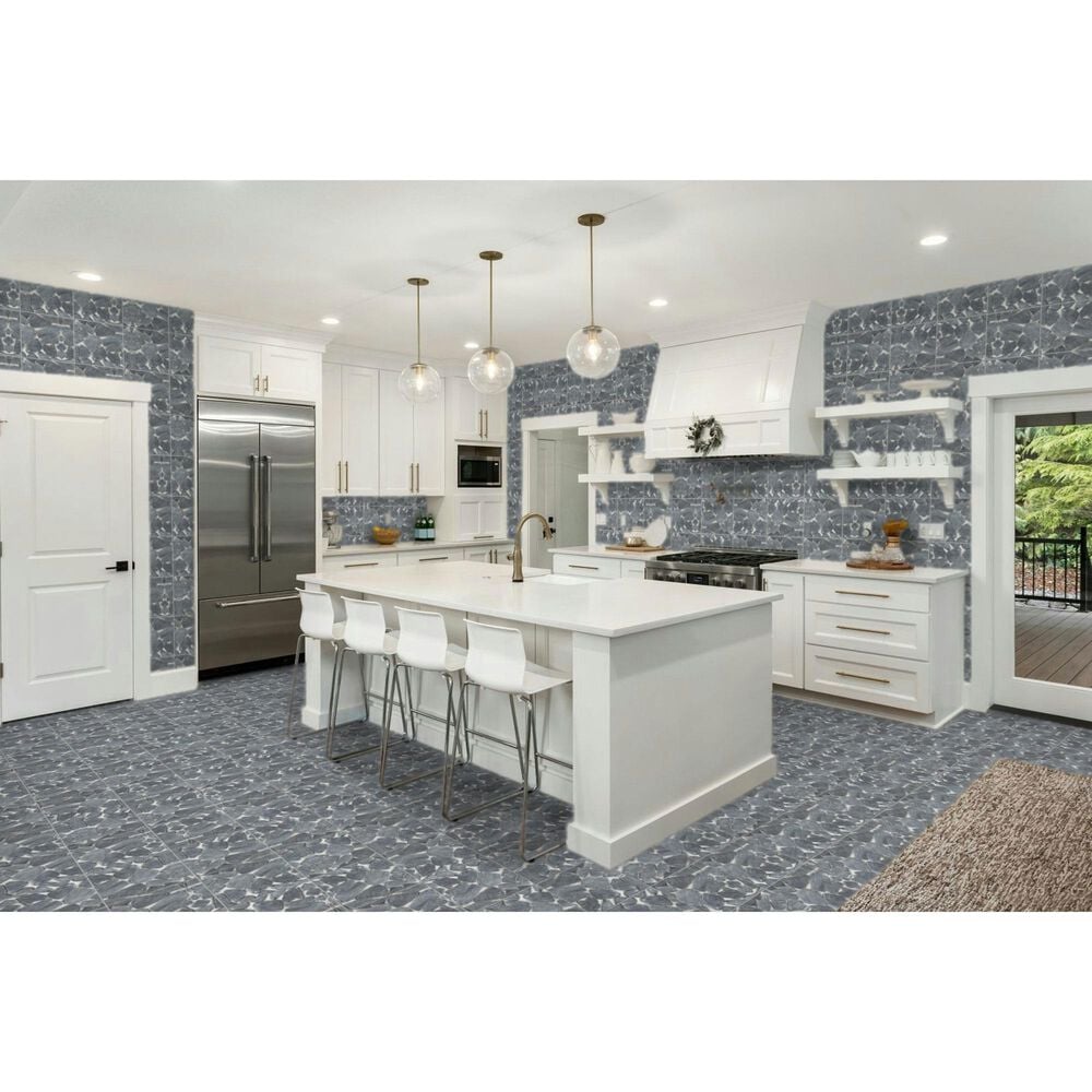 Emser Opuscar Dusk 12" x 12" Honed Natural Stone Mosaic Sheet, , large