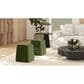 Jennifer Taylor Home Oliver Pouf in Moss Green, , large