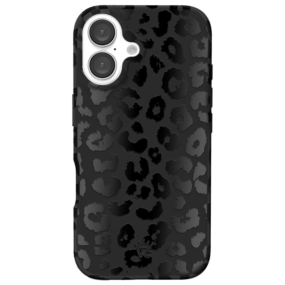 Velvet Caviar MagSafe Case for Apple iPhone 16 in Black Leopard, , large