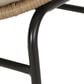 Hearth and Haven Edgar Outdoor Dining Chair with Beige Cushions in Brown (Set of 2), , large