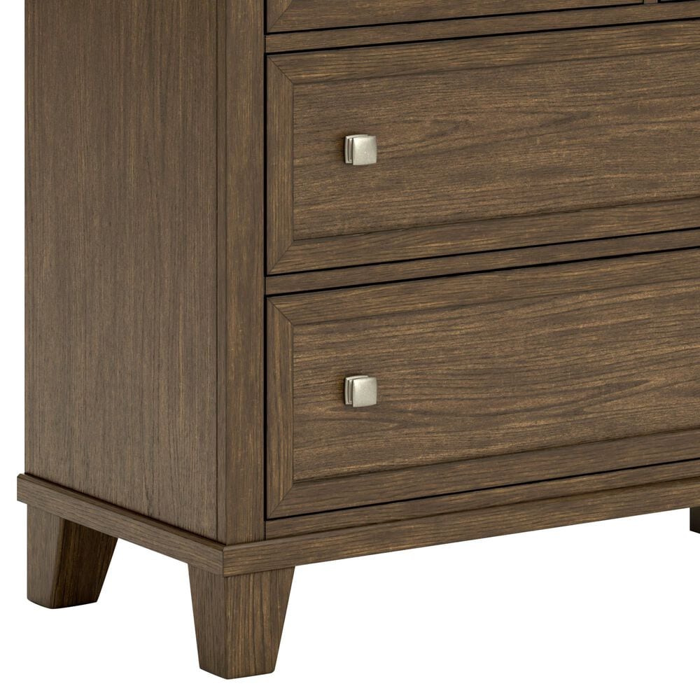 Ashley Shawbeck 7-Drawer Dresser in Medium Brown, , large