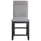 Steve Silver Yves Counter Stool in Rubbed Charcoal and Gold, , large