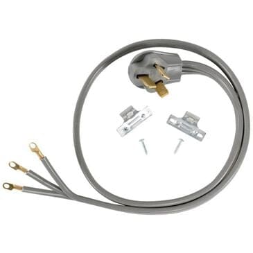 3-Prong Range Cord (40-Amp) - 4 Ft., , large