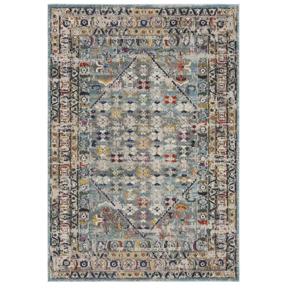 Safavieh Monaco MNC255M 5"1" x 7"7" Blue and Light Grey Area Rug, , large