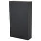Maple and Jade 5-Shelf Geometric Storage Shelving Unit in Matte Black, , large