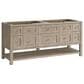 James Martin Vanities Breckenridge 72" Double Vanity in Whitewashed Oak with 3 cm Victorian Silver Quartz Top, , large