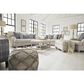 Ashley Traemore Ottoman in Linen, , large