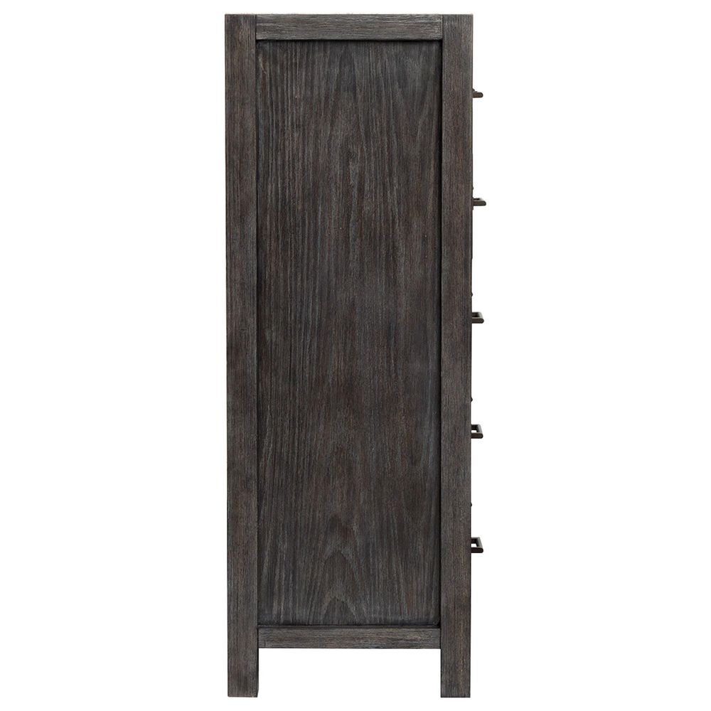 Nicolette Home Plum Creek 5 Piece Queen Panel Bedroom Set in Ravenwood Black, , large