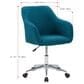 CorLiving Marlowe Upholstered Task Chair in Dark Blue, , large